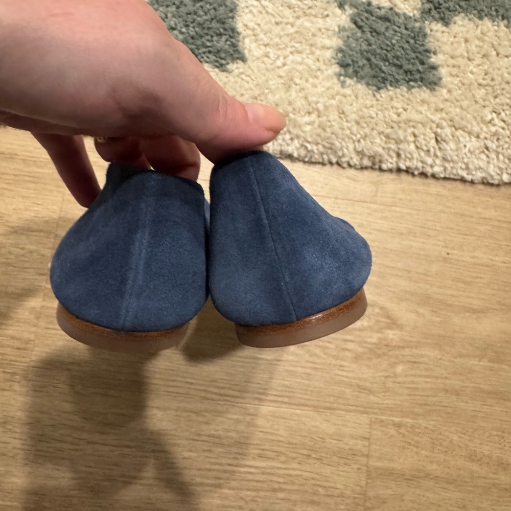 STAUD Women's Blue Suede Shoes - Picture 3 of 3
